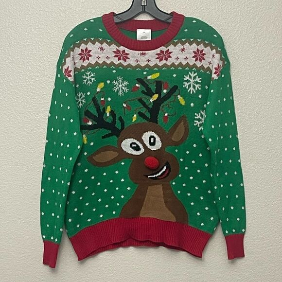 Ugly Christmas Sweater Size Medium - Picture 1 of 3